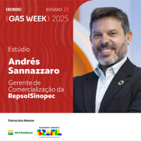 Andrés Sannazzaro, GC da RepsolSinopec ｜ estúdio eixos na gas week 2025