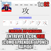 Charlas Japonizadas | 1x02 | Entrevista con Veri - Aprender japonés rápido (2136 kanjis en 100 días)