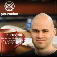 Ep. 169 Your Onion With Marc Andre Talking About His Success Through Blogging And Being Curious