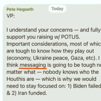Thoughts On The Trump Teams Signal Chat About Bombing Yemen
