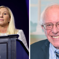 Marjorie Taylor Greene Called It A Genocide Before Bernie Sanders