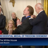 Meditations On Bono Receiving The Presidential Medal Of Freedom From Joe Biden
