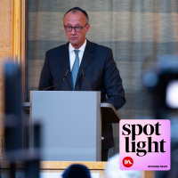 Förklarar förbundskanslerns tårar varför Europa inte pressar Israel mer?