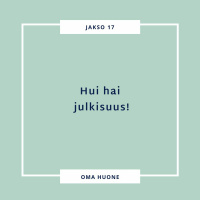 17. Hui hai julkisuus!