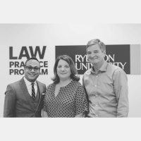 The Ryerson Law Practice Program: Gina Alexandris, André Bacchus, and Chris Bentley