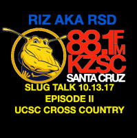 KZSC Slug Talk 10.13.17 UCSC Cross Country