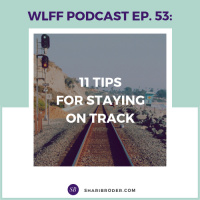 EP. 53: 11 Tips for Staying on Track