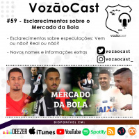 #VozãoCast59 - Esclarecimentos sobre o Mercado da Bola