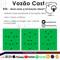 #VozãoCast54 - Qual seria a formação ideal?