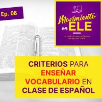 08. ¿Qué vocabulario enseñar en clase de español?