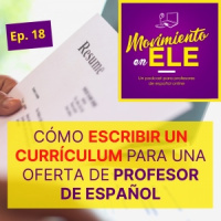 018 Cómo escribir un CV para una oferta de trabajo de profesor de español