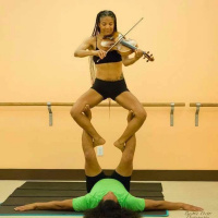 Interview with Karen Elaine - Violist and Acro Yogini