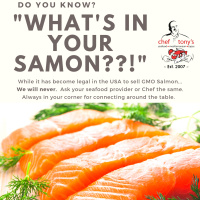 Say NO! to GMO Salmon...slight rant.