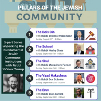 Pillars of the Jewish Community: The Eruv with Rabbi Duvi Zomick