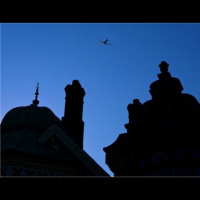 Hurricane Fly Past at Bletchley Park