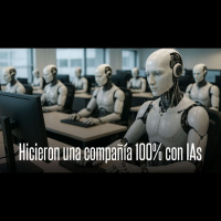 SIN Humanos. Hicieron una empresa 100% AI. Vean. /Roja, En Vivo
