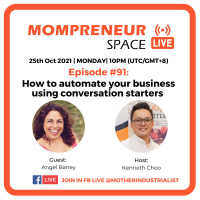 “How to automate your business using conversation starters with Angel Barney | EP091