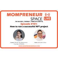 EP101: “How to run a successful NFT project” with Nicole Yap, 8SIANMOM