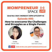 How to overcome the Challenges and Struggles as a Single Parent with Vivian Pan | EP095
