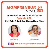  Carol Gockel: How to be a confident change maker mom l EP066