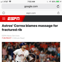 #carloscorrea #houstonastros #massagetherapy 