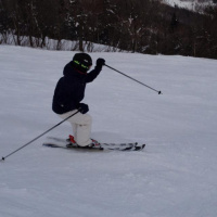 Mont Ste-Anne ski day