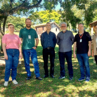 Unibave e Epagri discutem cooperação técnica com o Museu ao Ar Livre Princesa Isabel