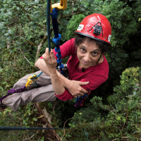Nance Klehm with Nalini Nadkarni
