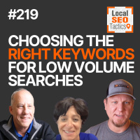 Choosing The Right Keywords For Low Volume Searches - 219
