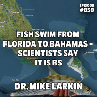 Fish Swim From FL To Bahamas - Scientists Say It Is BS - Dr Mike Larkin - Episode #859 