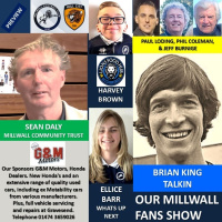 OUR MILLWALL FANS SHOW- Sponsored by G  M Motors, Gravesend - 170125