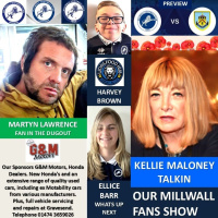 Our Millwall Fans Show - Sponsored by GM Motors - Gravesend - 011124