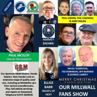 OUR MILLWALL FANS SHOW- Sponsored by G  M Motors, Gravesend - 201224