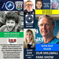 OUR MILLWALL FANS SHOW- Sponsored by G  M Motors, Gravesend - 140225