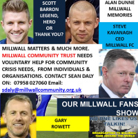 OUR MILLWALL FAN SHOW 010520 Sponsored by Dean Wilson Family Funeral Directors