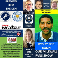 OUR MILLWALL FANS SHOW- Sponsored by G  M Motors, Gravesend 241025