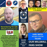 OUR MILLWALL FANS SHOW- Sponsored by G  M Motors, Gravesend - 220825