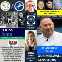 OUR MILLWALL FANS SHOW- Sponsored by G  M Motors, Gravesend - 210225