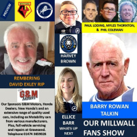 OUR MILLWALL FANS SHOW- Sponsored by G  M Motors, Gravesend - 070325