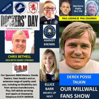 OUR MILLWALL FANS SHOW- Sponsored by G  M Motors, Gravesend - 110425
