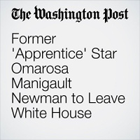 Former Apprentice Star Omarosa Manigault Newman to Leave White House Audiobook by Vanessa Williams