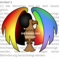 Die Farbe der Nation geht wählen: weil wir an die Zukunft glauben wollen