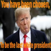 Chosen 1? 2 b the last white male president, sure.