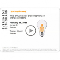 Third annual review of developments in energy contracting