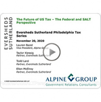 Philly Tax Series: The Future of Tax - The Federal and SALT Perspective