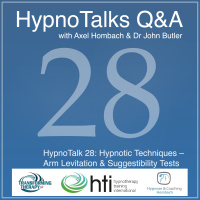 HypnoTalk 28: Hypnotic Techniques – Arm Levitation  Suggestibility Testing
