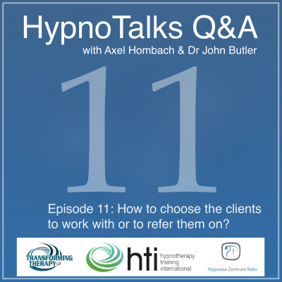 Hypnotalks - Questions  Answers - With Axel Hombach And Dr John Butler
