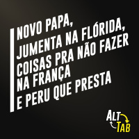 Drops - Novo papa, jumenta na Flórida, coisas pra não fazer na França e peru que presta