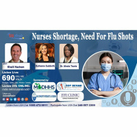 Nurses Shortage, Need For Flu Shots