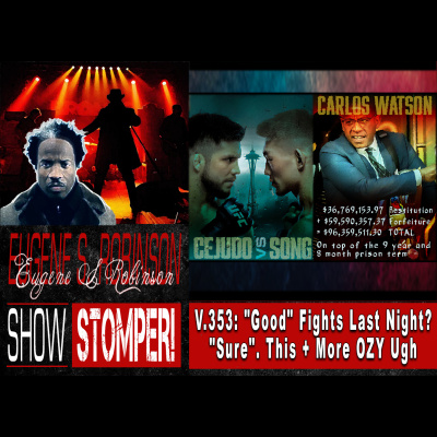 Eugene S. Robinson Show Stomper!
